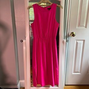 Jcrew Pink Midi Dress